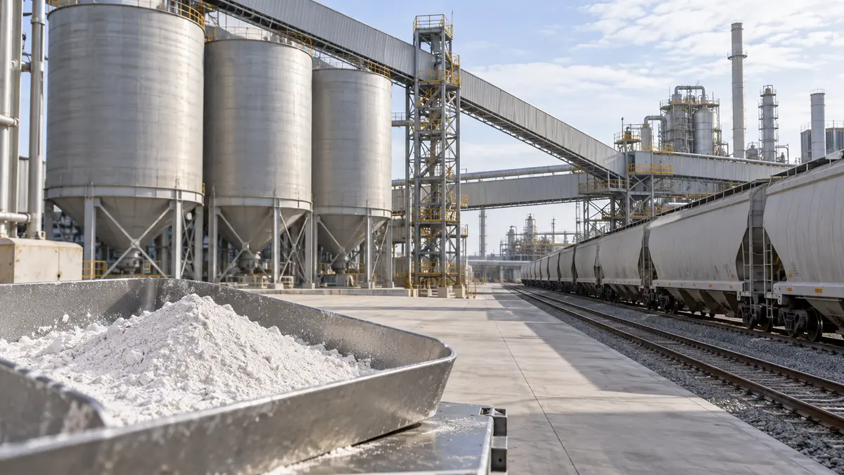 Alumina storage and transfer