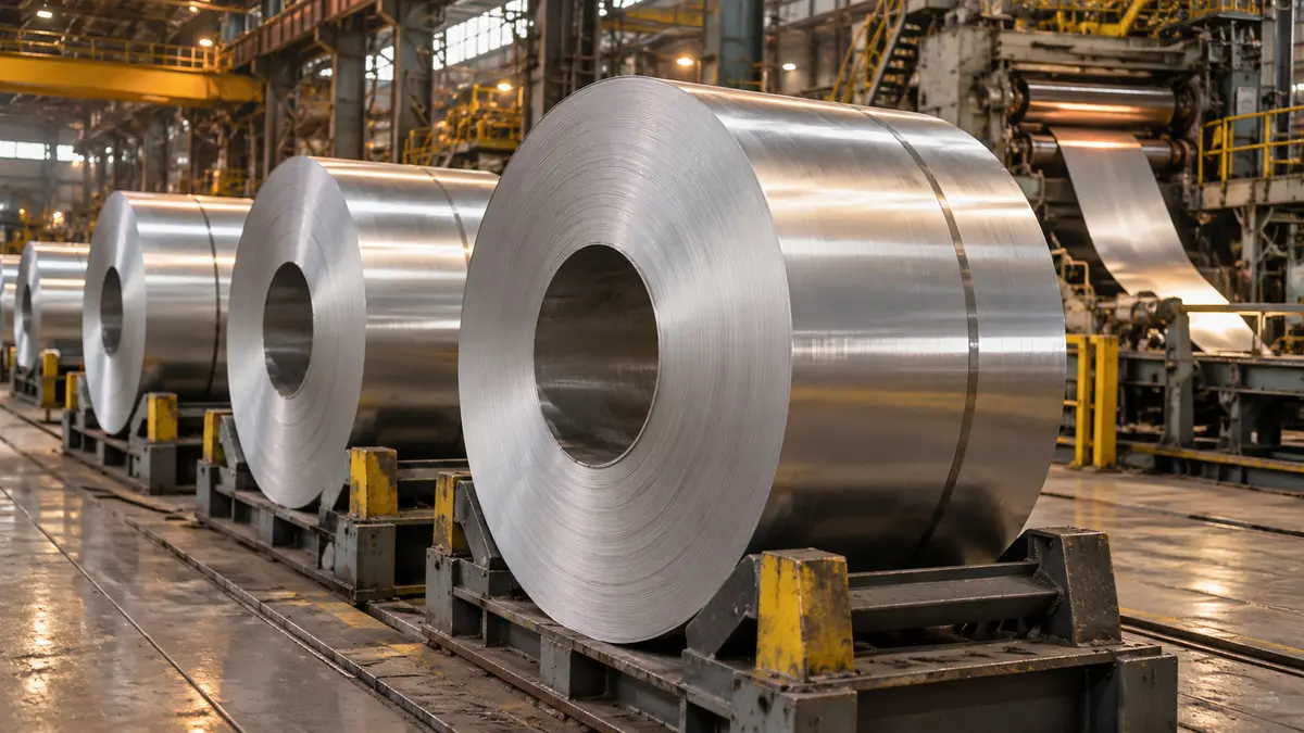 Aluminum strip and foil production