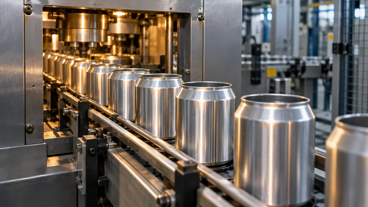 Aluminium beverage can forming