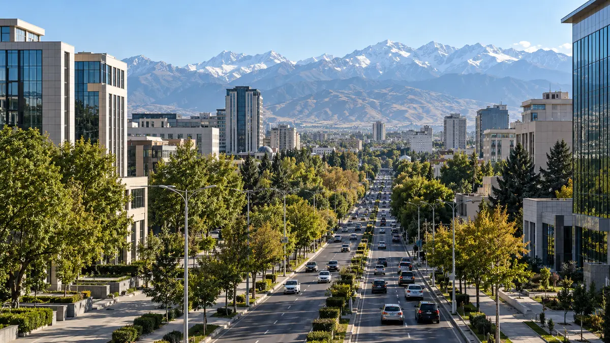 Business activity in Bishkek