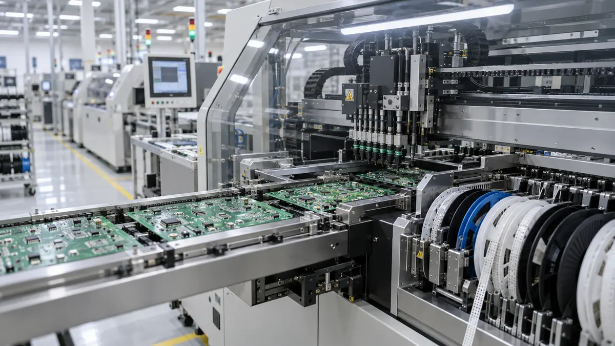 Circuit board assembly line