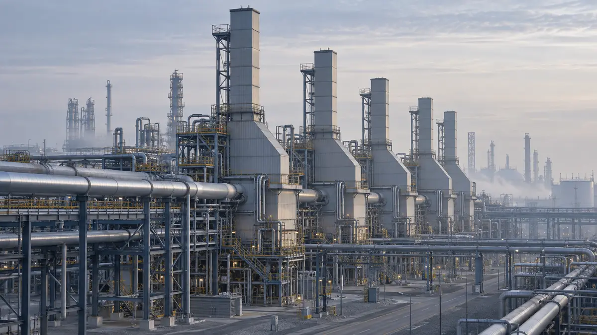 Ethylene cracking furnace complex