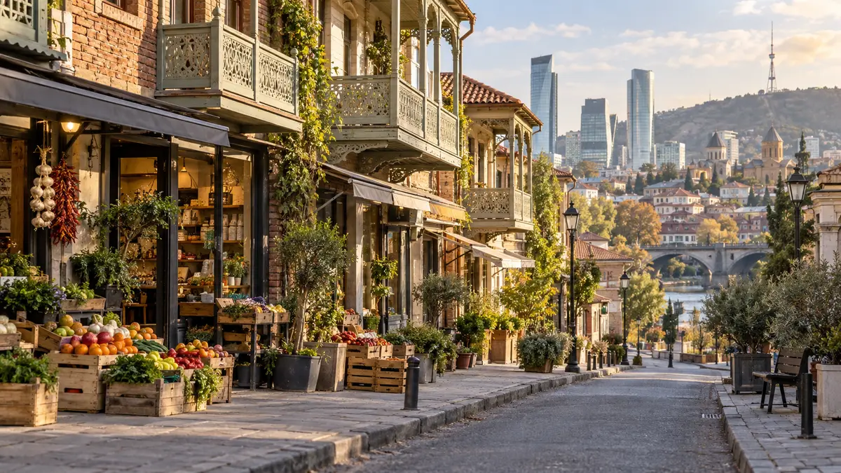 Georgian urban commerce