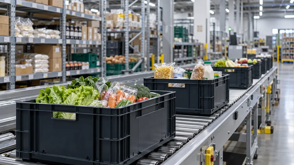 Grocery order picking