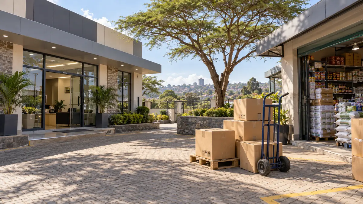 Kenyan small business commerce