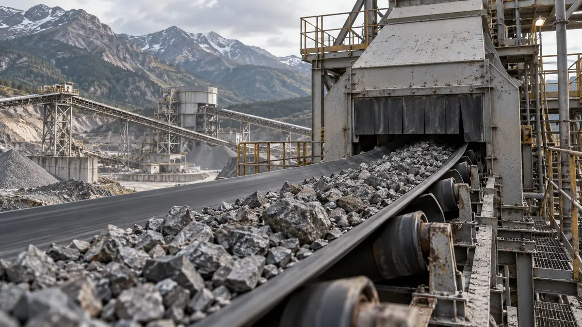 Ore processing equipment