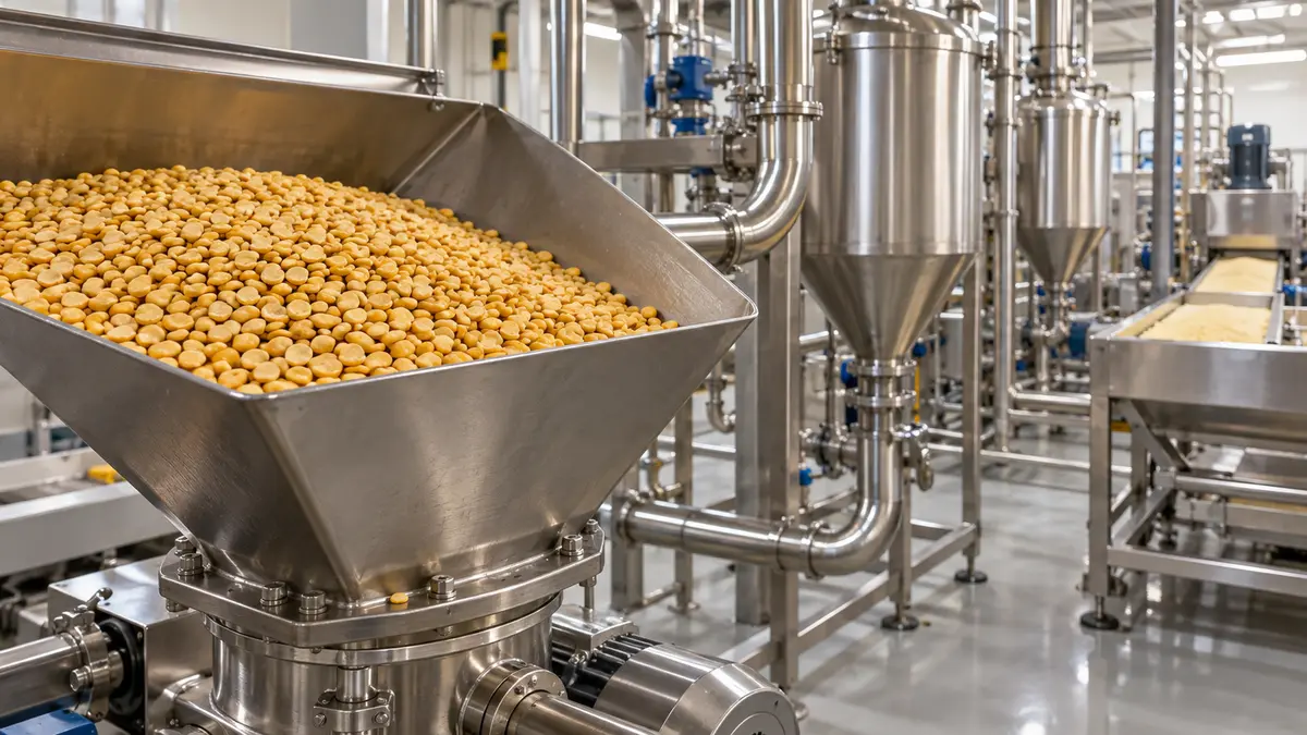 Pea protein processing equipment