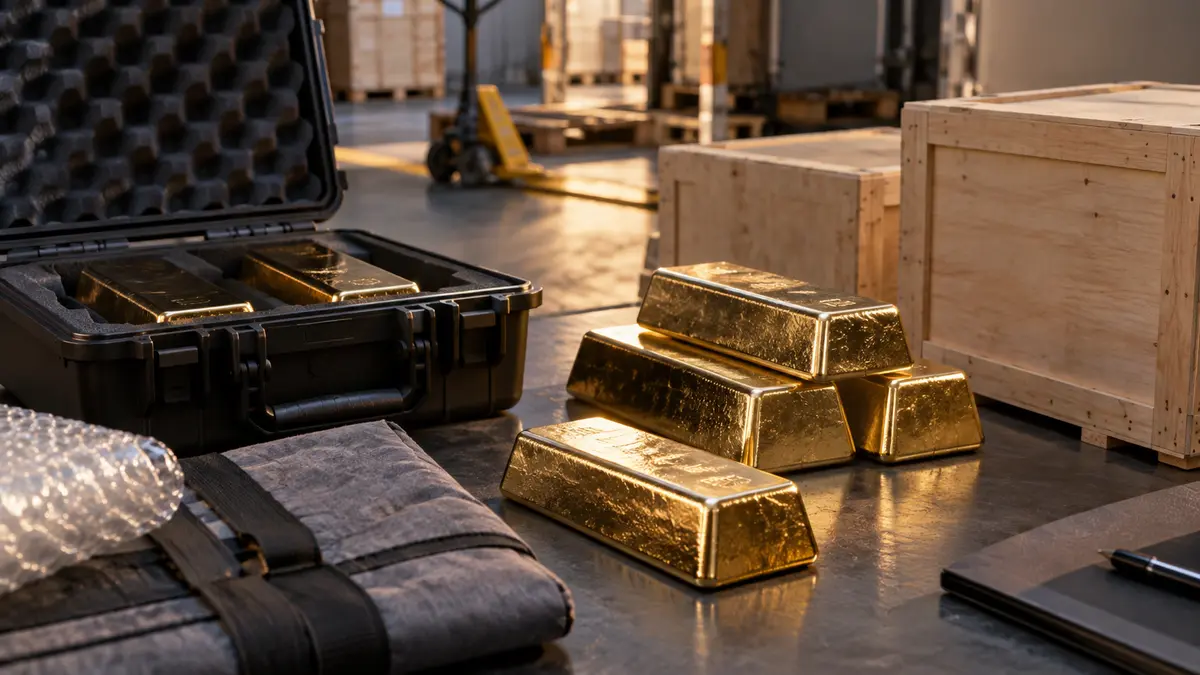 Precious metal export handling