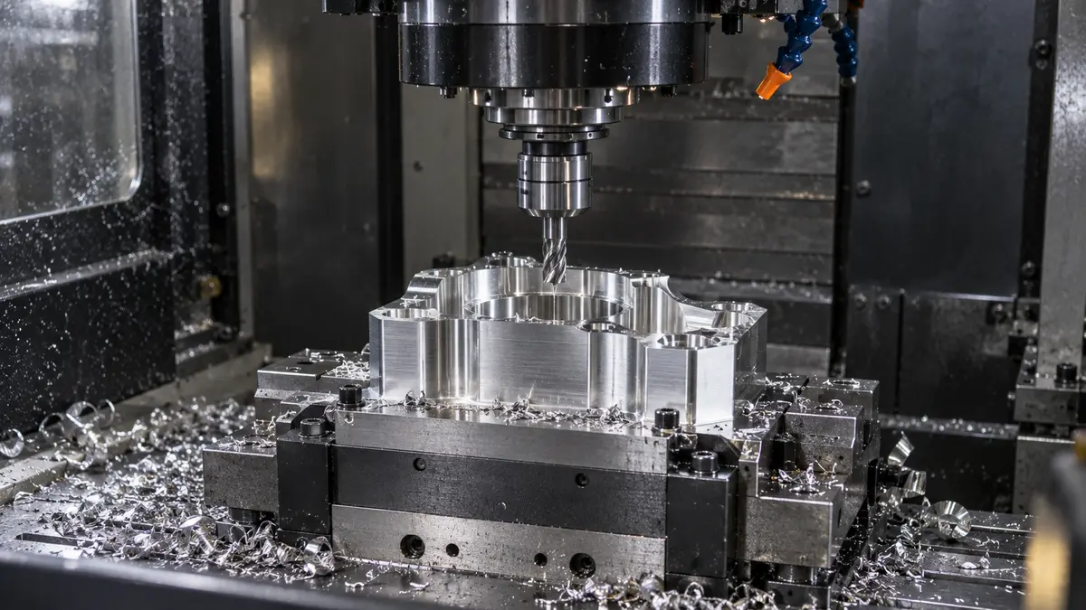 Precision machining of metal components