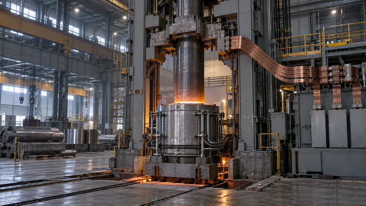 Special steel remelting equipment