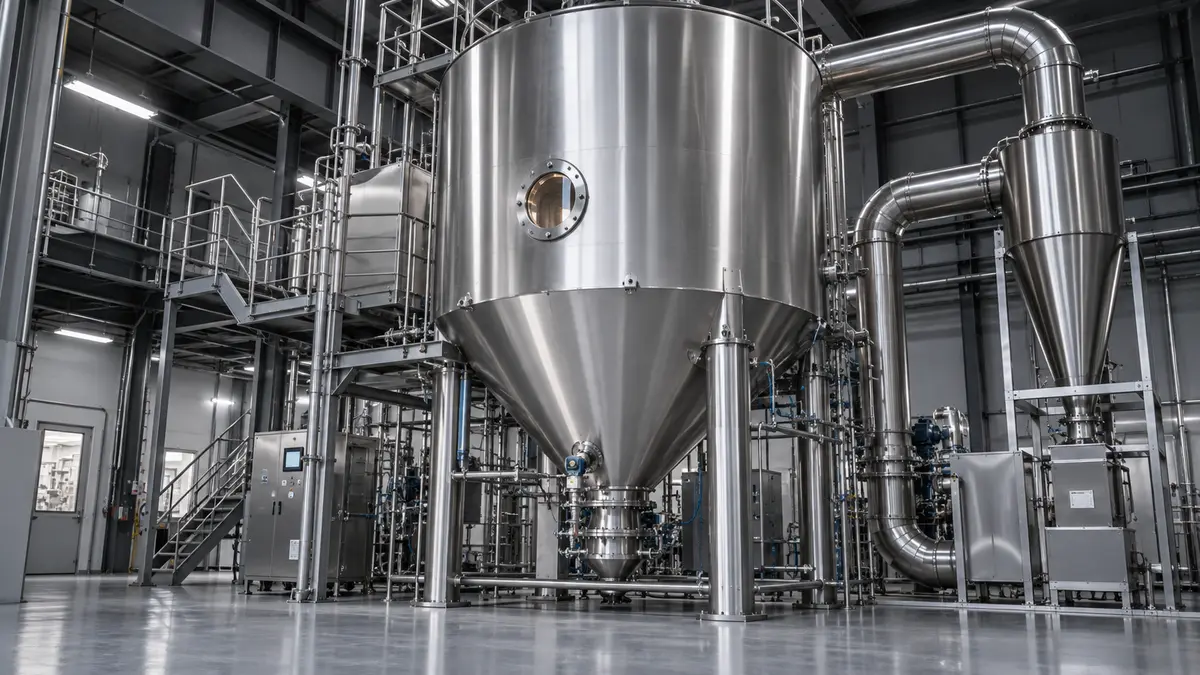 Pharmaceutical spray-drying equipment