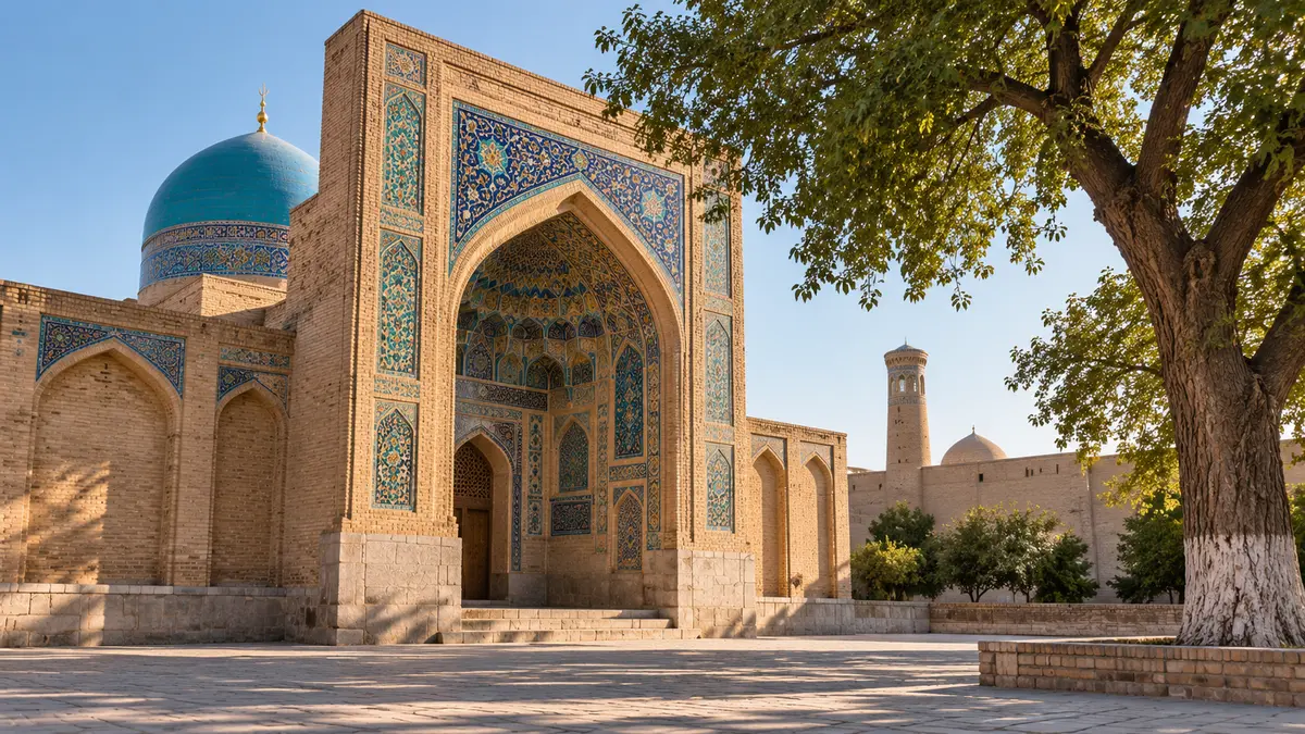 Pilgrimage architecture near Bukhara